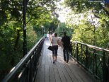 Мост влюбленных в Киеве (Парковый мост, Чертов мост)