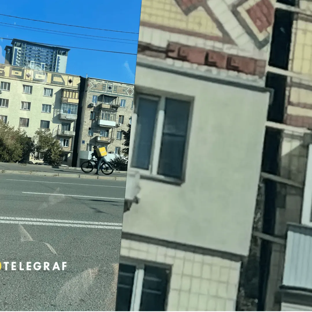 На Берестейському проспекті в Києві будинок десятиліттями утримують троси й балки