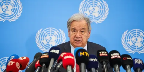 Гутерреш засудив атаки РФ на Київ, але назвав удари України ескалацією