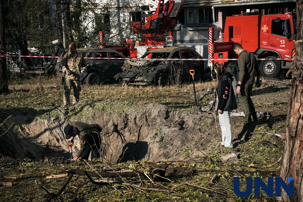 Атака на Київ: кількість постраждалих зросла до 18, пошкоджено ліцей у Дніпровському районі