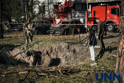 Атака на Київ: кількість постраждалих зросла до 18, пошкоджено ліцей у Дніпровсь