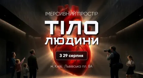 У Києві відкриють масштабний науково-розважальний проєкт «Тіло людини»