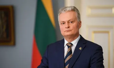 Науседа у Києві: Литва посилюватиме тиск на Росію