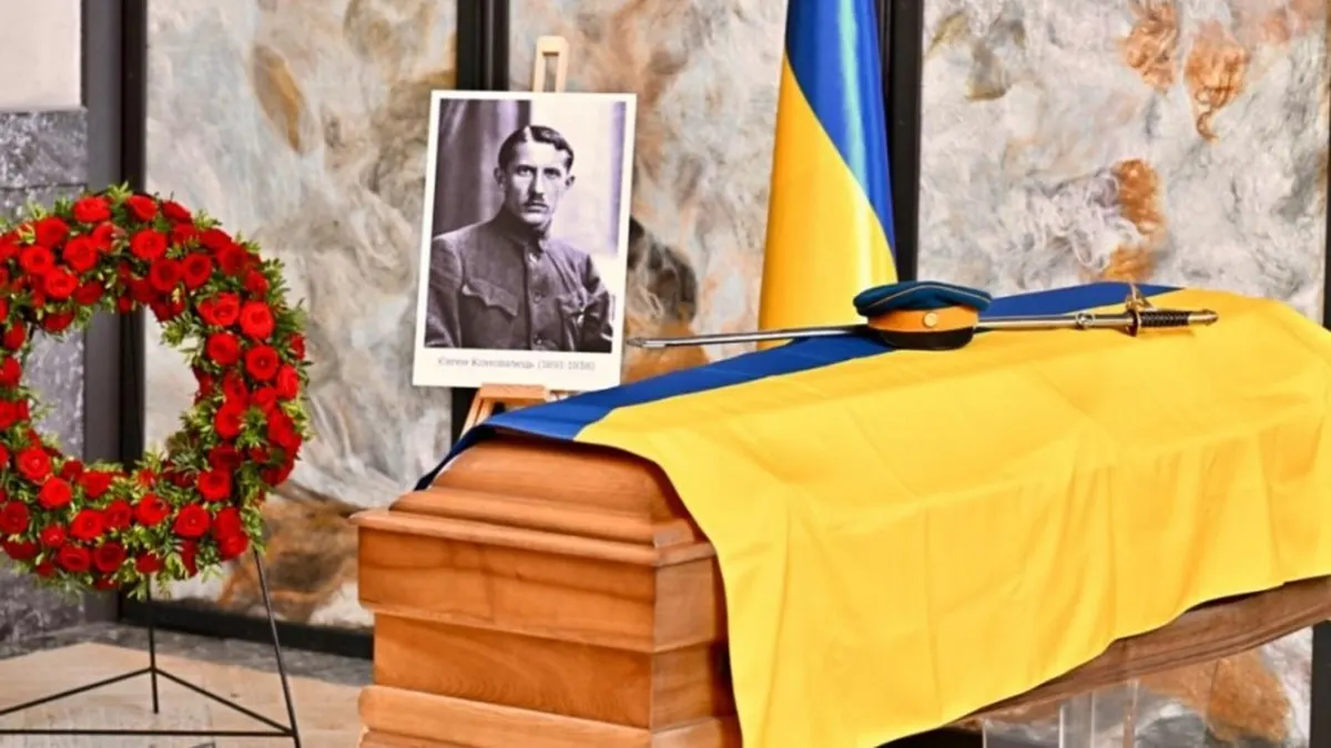 Останки Євгена Коновальця ексгумували в Роттердамі та повернуть в Україну