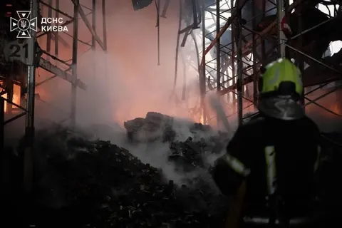 Удар РФ по Києву: витік аміаку локалізовано, загрози немає