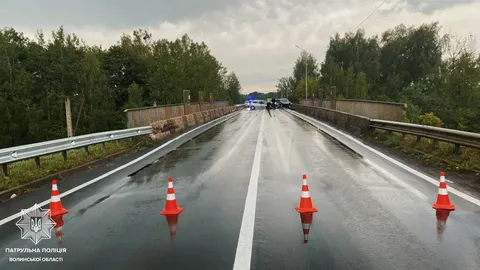 На трасі Київ – Ковель – Ягодин перекрито рух через ДТП