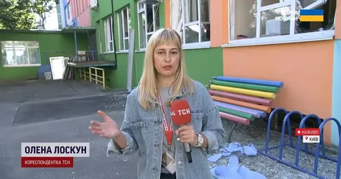Ракетний удар по Києву: пошкоджено садочок, школи та житлові будинки