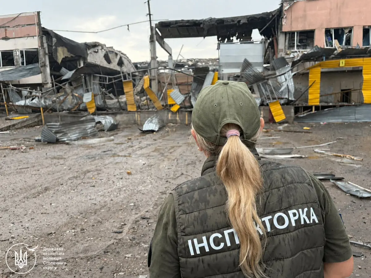 Витік аміаку в Голосіївському районі: що радять мешканцям