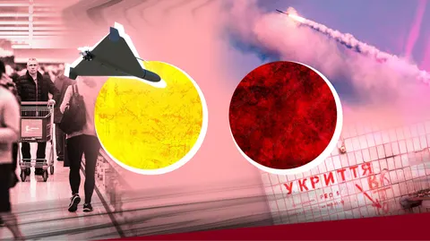 Жовта і червона тривога в Києві: як працюватимуть транспорт, бізнес і заклади