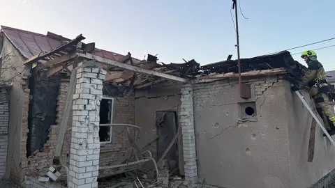 Атака РФ на Київ: у Святошинському районі пошкоджено приватний сектор, двоє трав