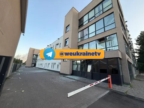 Російський удар по Києву пошкодив офіс телеканалу «Ми — Україна»