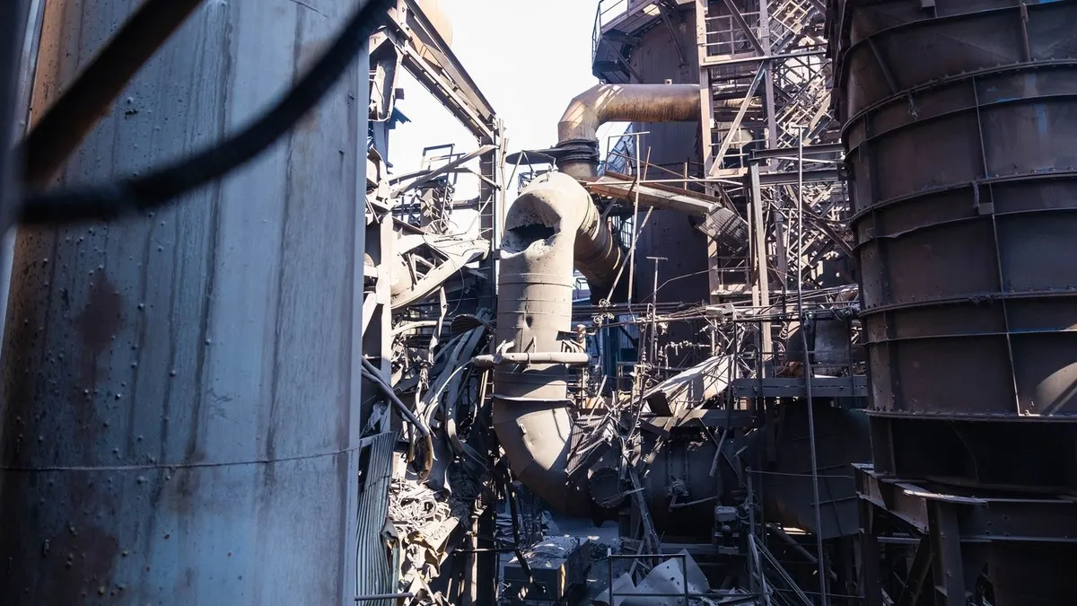 Запоріжсталь зазнала третього удару за місяць: постраждали четверо працівників