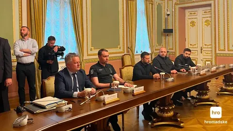 У Києві завершився перший раунд переговорів Зеленського з представниками Трампа