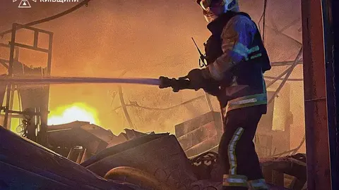 У Броварах через атаку дронів сталося три пожежі