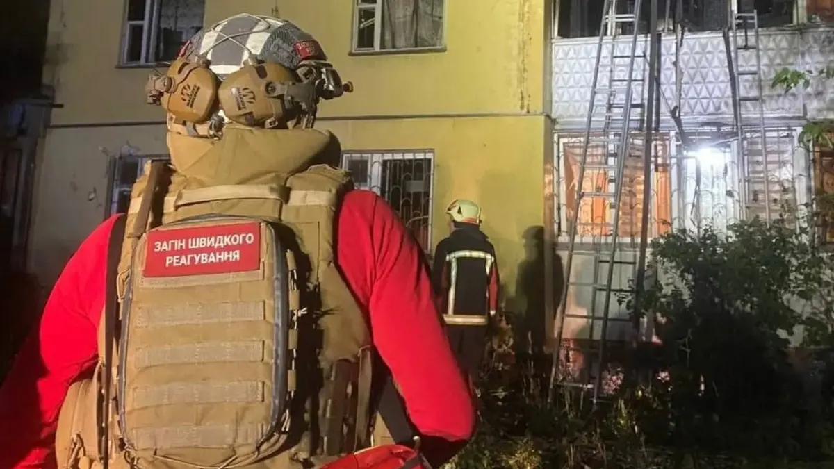 У Києві ліквідували наслідки нічної атаки БпЛА: допомога постраждалим