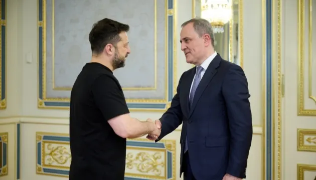Зеленський зустрівся з главою МЗС Азербайджану: обговорили оборону та економіку