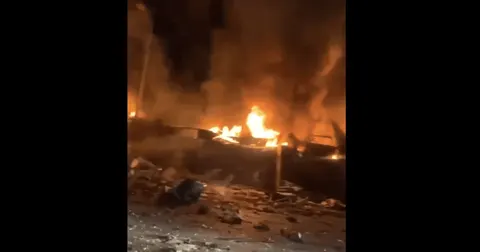 У Погребах під Києвом сталася масштабна пожежа: що відомо