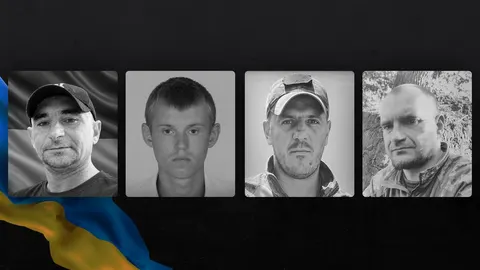 На Чернігівщині поховали чотирьох захисників, серед них — Денис Пархоменко, який
