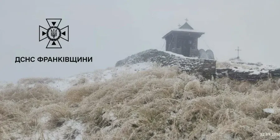 У Карпатах випав перший сніг: на горі Піп Іван −1°C