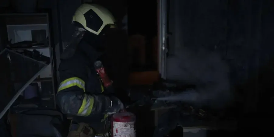 Пожежа в медзакладі на Саксаганського: евакуювали 41 людину