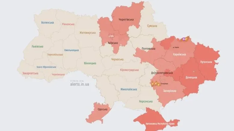 У Києві впали уламки БпЛА у Голосіївському та Печерському районах