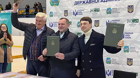 На Київщині підписали меморандум для розвитку хокею