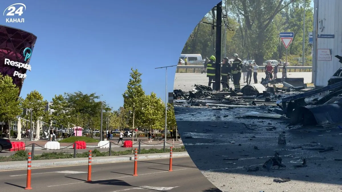 Удар по АЗС під Києвом: поруч був ТРЦ, де гуляють діти, але обійшлося без постраждалих