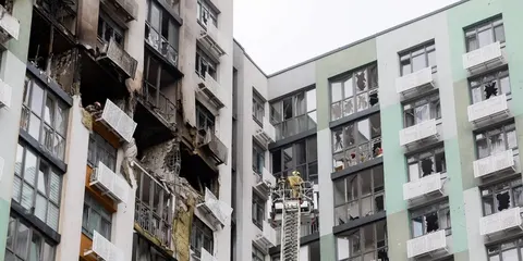 У Києві шоста за добу тривога: у двох районах впали уламки дронів