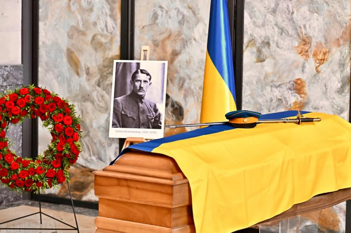 Прах Євгена Коновальця повертається до Києва: уряд ухвалив рішення про перепоховання