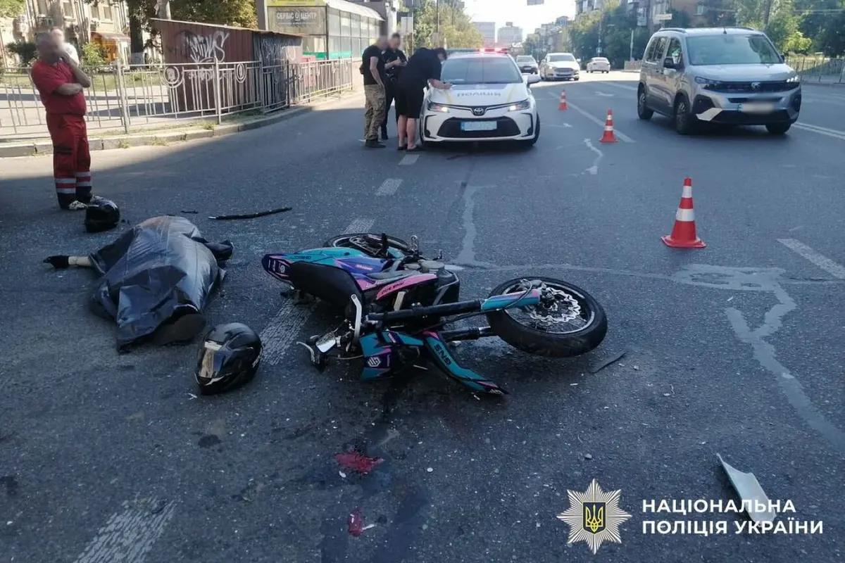 Смертельна ДТП на Васильківській у Києві: загинув 26-річний мотоцикліст