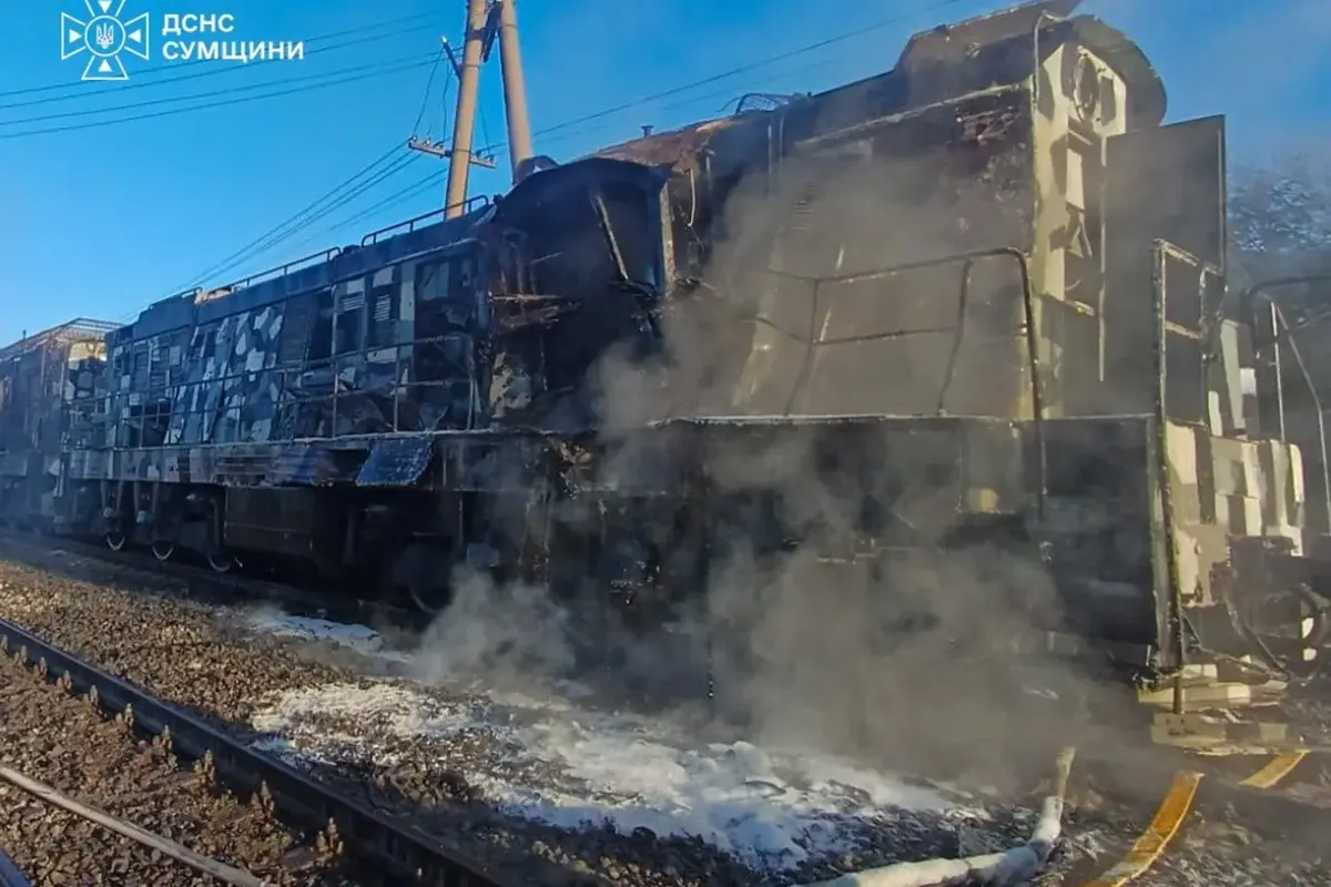Росіяни атакували потяг «Київ – Суми»: пасажирів евакуювали завчасно