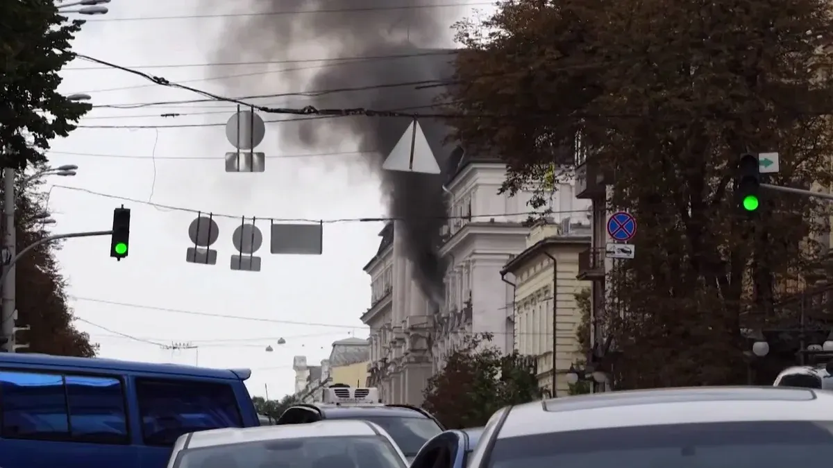 СБУ обіцяє болючу відповідь на удар по своїй будівлі у Києві