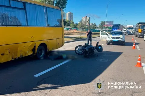Смертельна ДТП на Броварському проспекті: загинув мотоцикліст