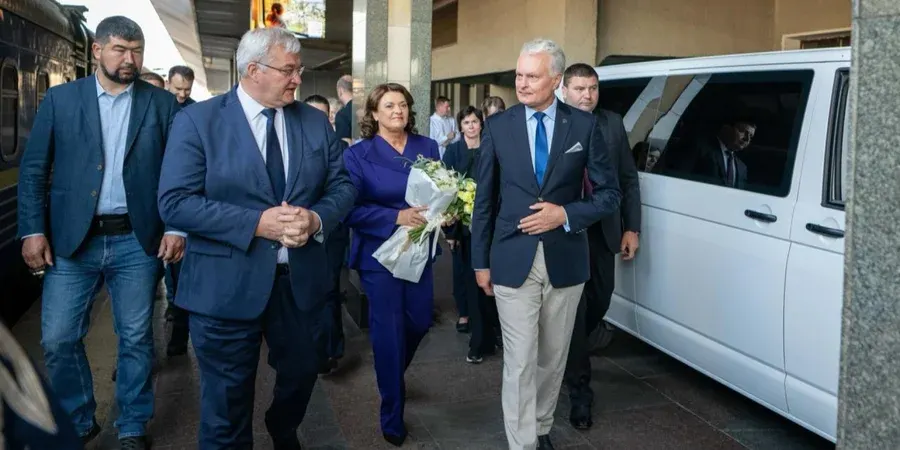 Президент Литви Науседа прибув до Києва напередодні Дня Незалежності