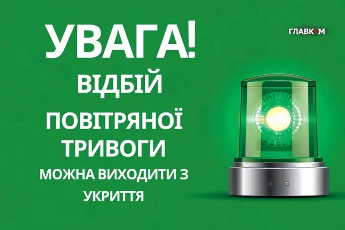 У Києві та областях оголошено повітряну тривогу через загрозу балістики