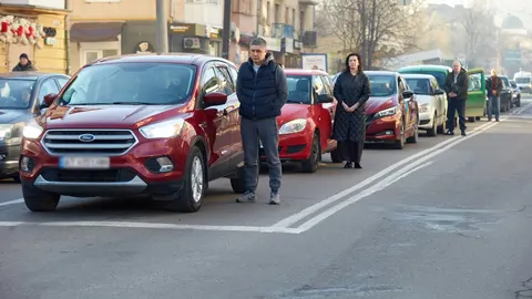 У Києві під час хвилини мовчання зупинятиметься весь наземний транспорт