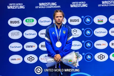 Соломія Петрів зі Львівщини — віцечемпіонка світу U-17 з вільної боротьби