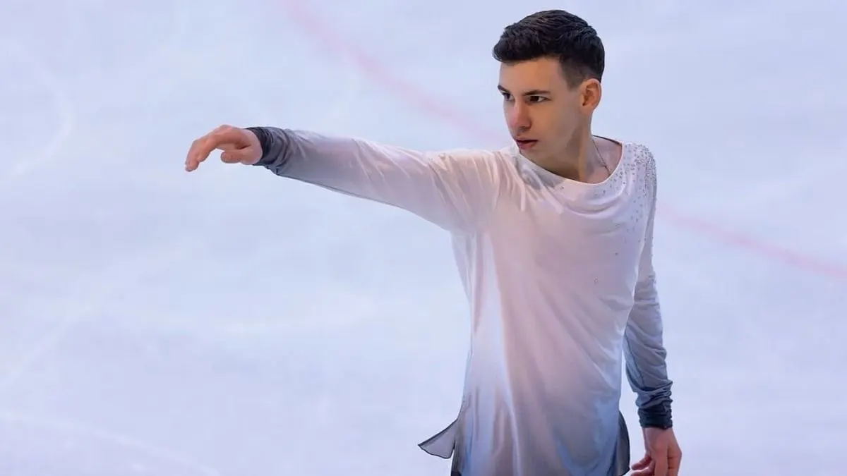 16-річний Єгор Курцев здобув срібло юніорського Гран-прі з фігурного катання