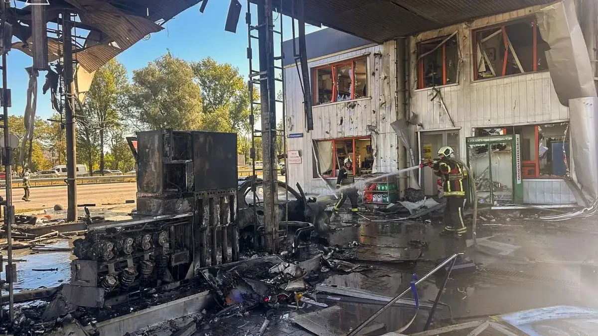 У Києві пошкоджено 16 АЗС, але дефіциту пального немає — КМВА