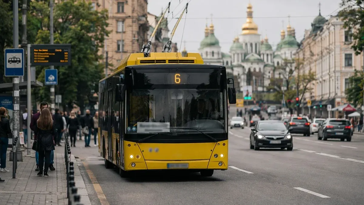 У Києві на День Незалежності змінять маршрути трьох тролейбусів