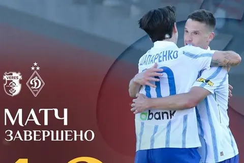 «Верес» — «Динамо»: кияни здобули вольову перемогу в Рівному