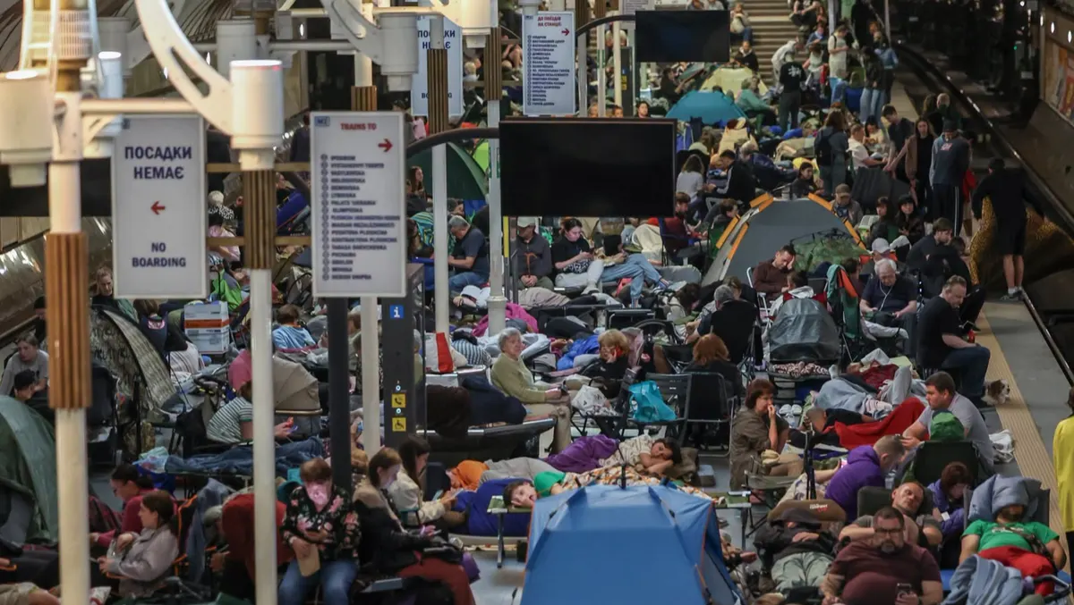 Понад 56 тисяч киян укривалися в метро під час нічної атаки 30 липня