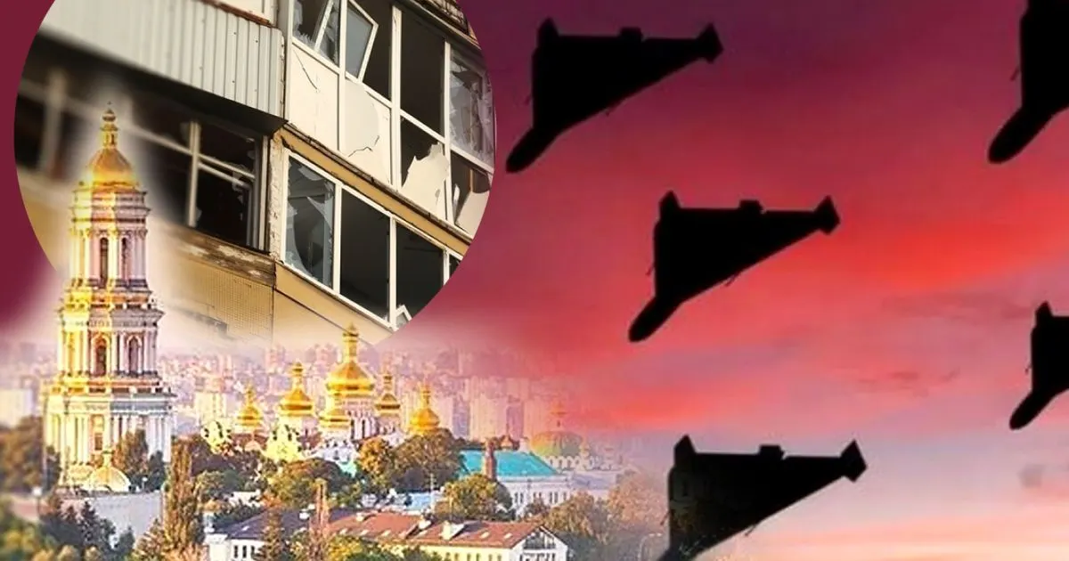 У Києві лунають вибухи: столицю атакують реактивні дрони