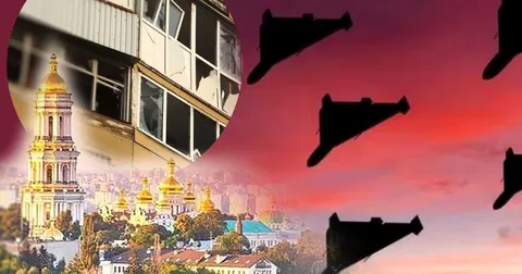 У Києві лунають вибухи: столицю атакують реактивні дрони