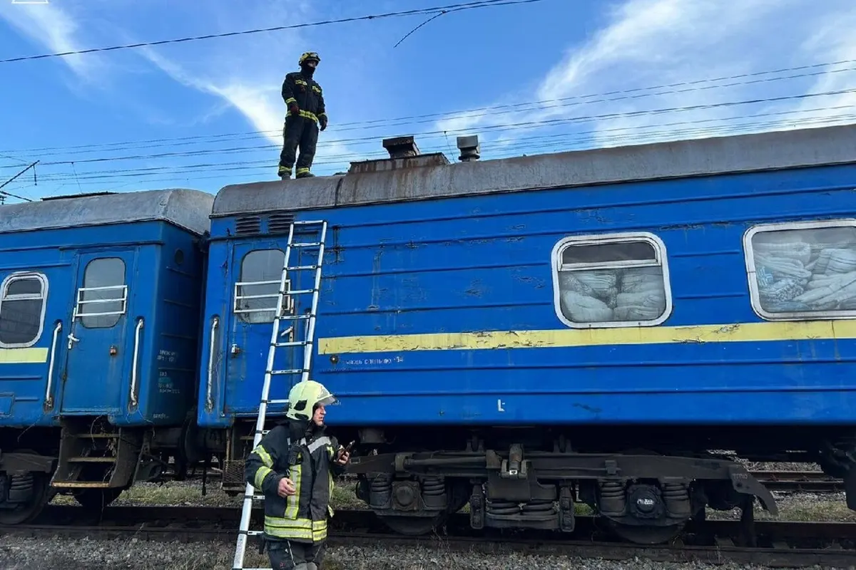 У Броварах підліток постраждав від удару струмом на залізниці