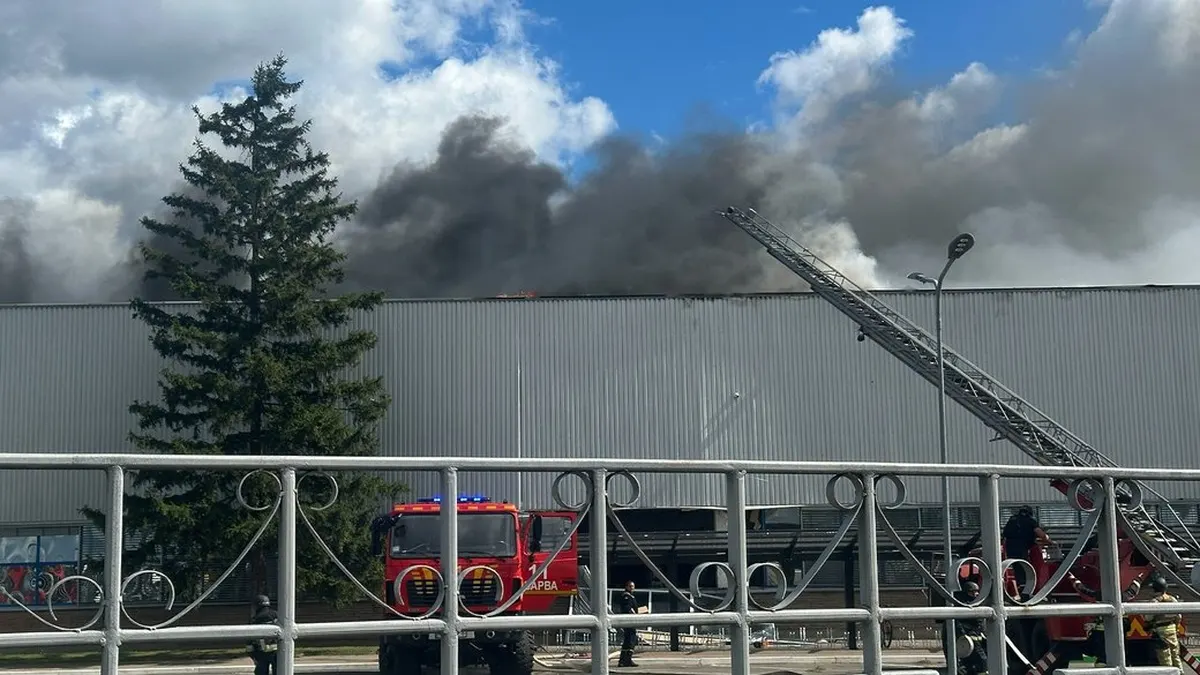 Пожежа на тютюновій фабриці в Прилуках: що відомо