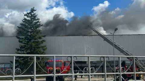 Пожежа на тютюновій фабриці в Прилуках: що відомо