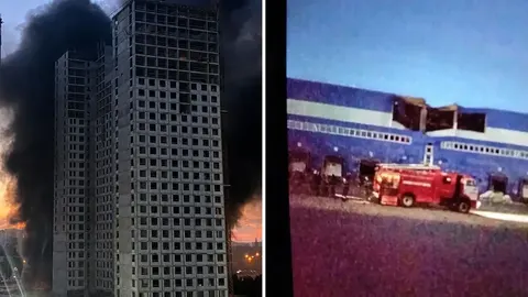 Масована атака дронів на Москву та Підмосков'я: пошкоджено склад Wildberries
