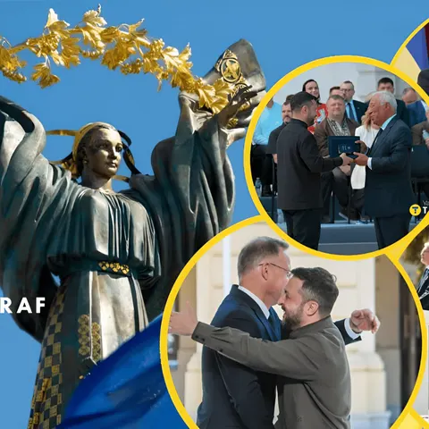 Хто зі світових лідерів приїжджав в Україну на День Незалежності від початку вій