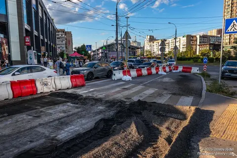 Рух Оболонським проспектом частково обмежать до кінця жовтня